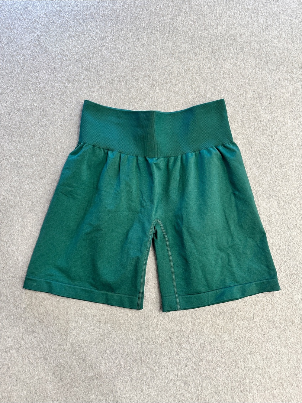 NVGTN Green High-Waist Active Shorts